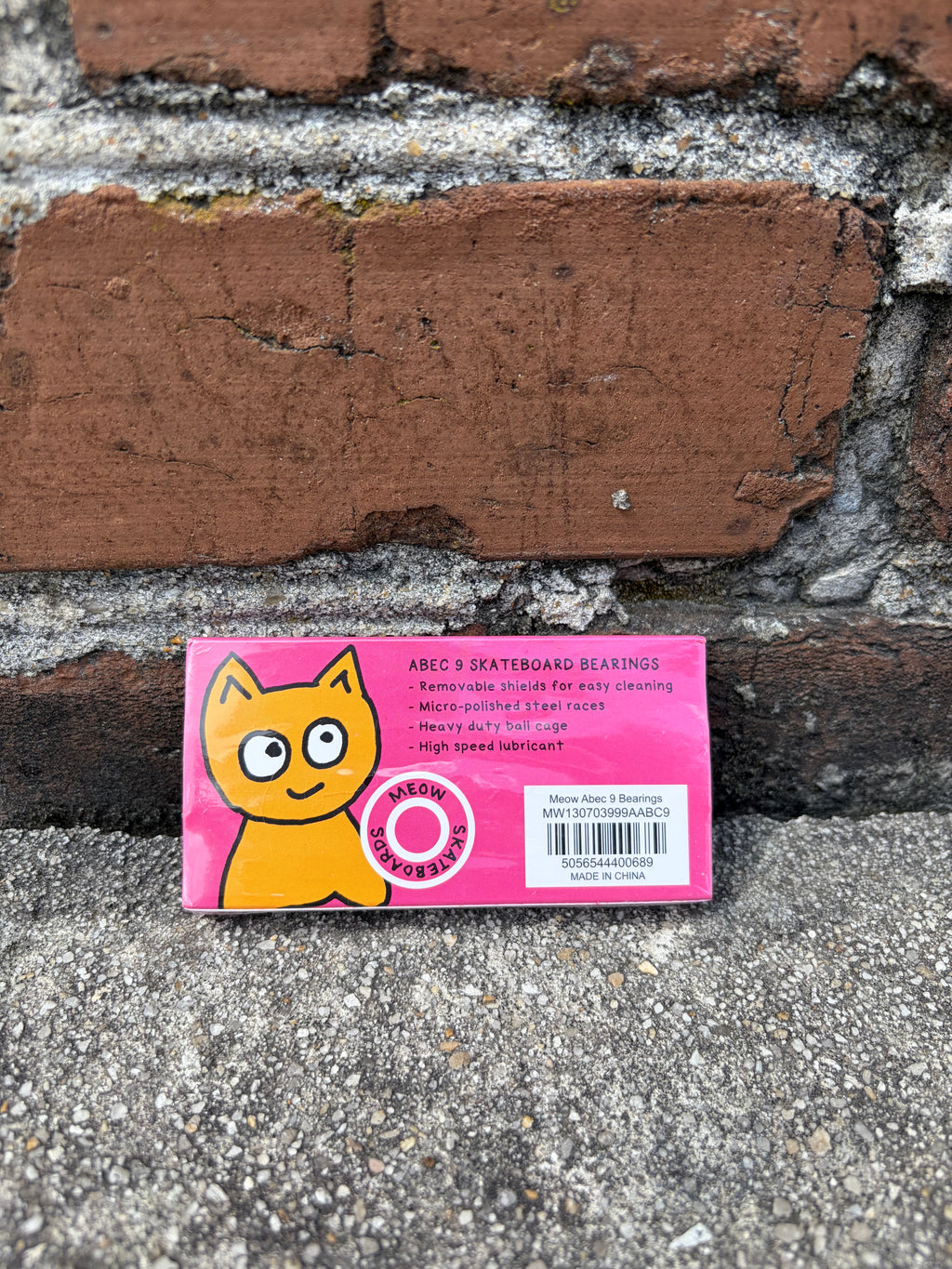 Meow Skateboards-ABEC 9 Bearings-PINK