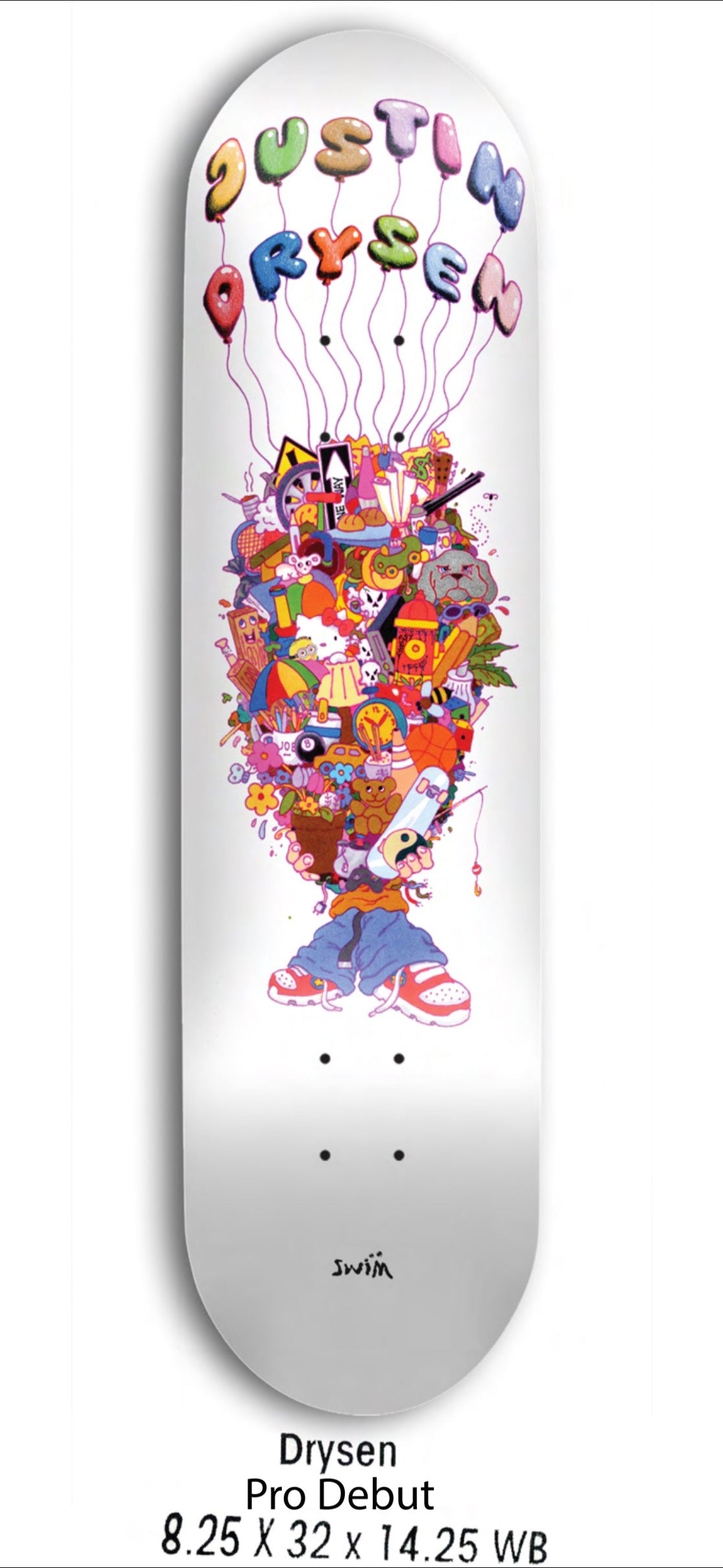 Swim Skateboards: Drysen Pro Debut 8.25